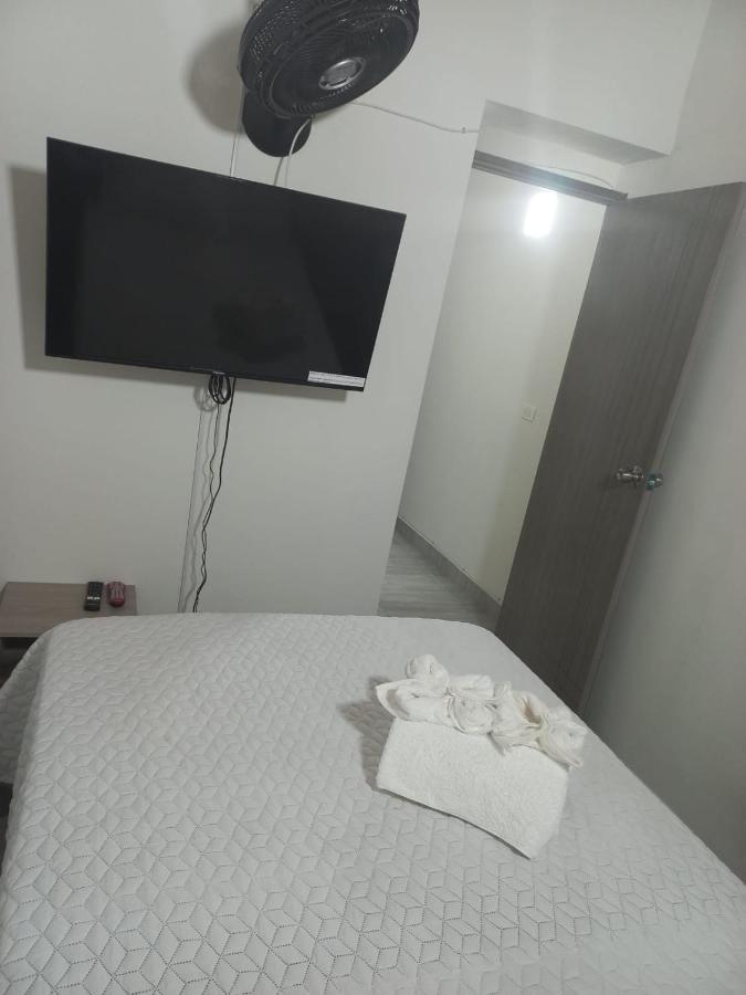 Apartament Aparta Estudio Amoblado 4 Medellin, San Joaquin Zewnętrze zdjęcie